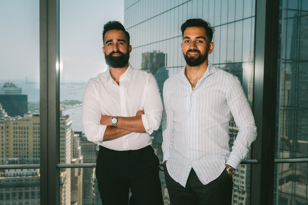 Aman Magoon (left), Co-Founder and Chief Product Officer at Adonis, and Akash Magoon (right), Co-Founder and Chief Executive Officer, Adonis